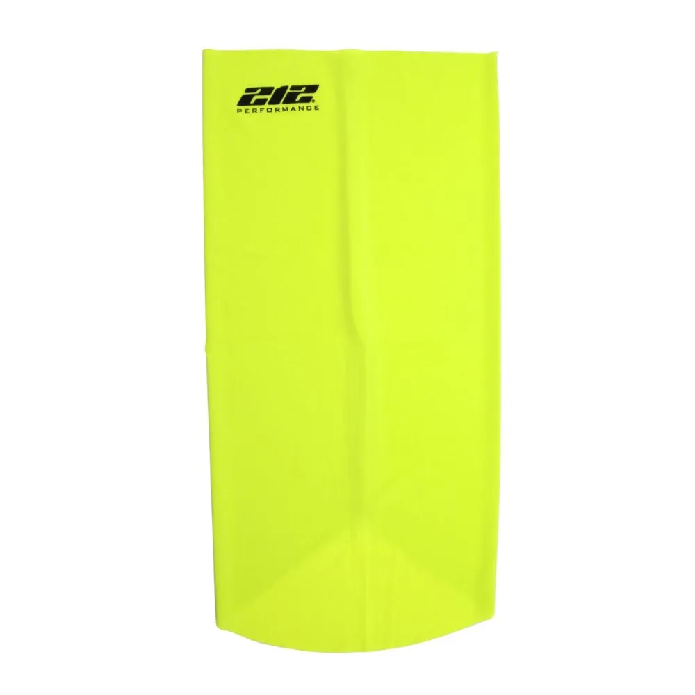 212 Performance FC-88-000 Protective Neck Gaiter and Particulate Filtering Face Cover in Hi-Viz Yellow Yellow