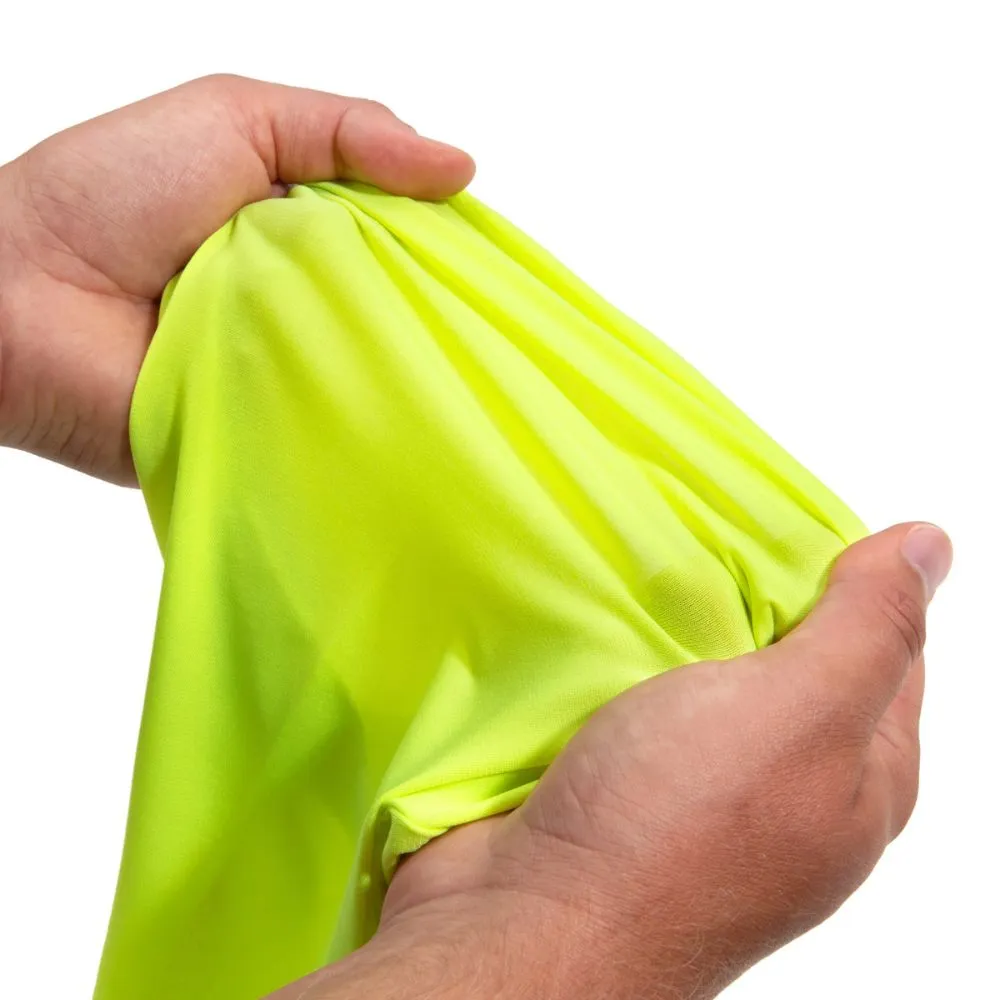 212 Performance FC-88-000 Protective Neck Gaiter and Particulate Filtering Face Cover in Hi-Viz Yellow Yellow