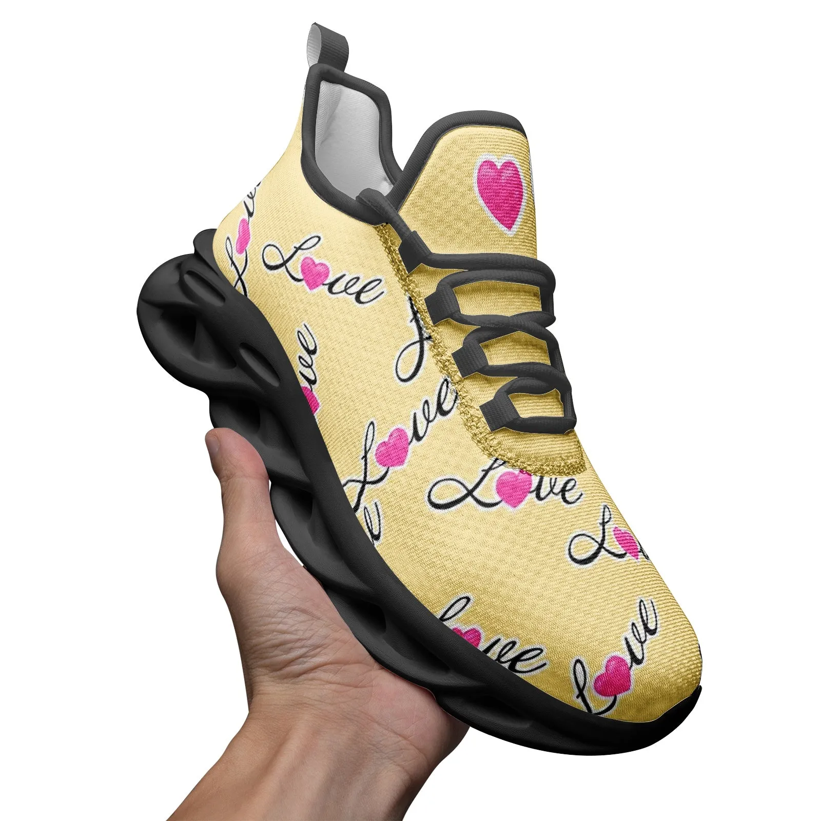 Lovies Unisex Bounce Mesh Knit Sneakers