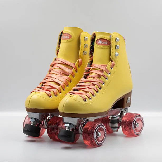 NO BOX - Moxi Roller Skates - Beach Bunny Roller Skates - Lemonade - Size 7